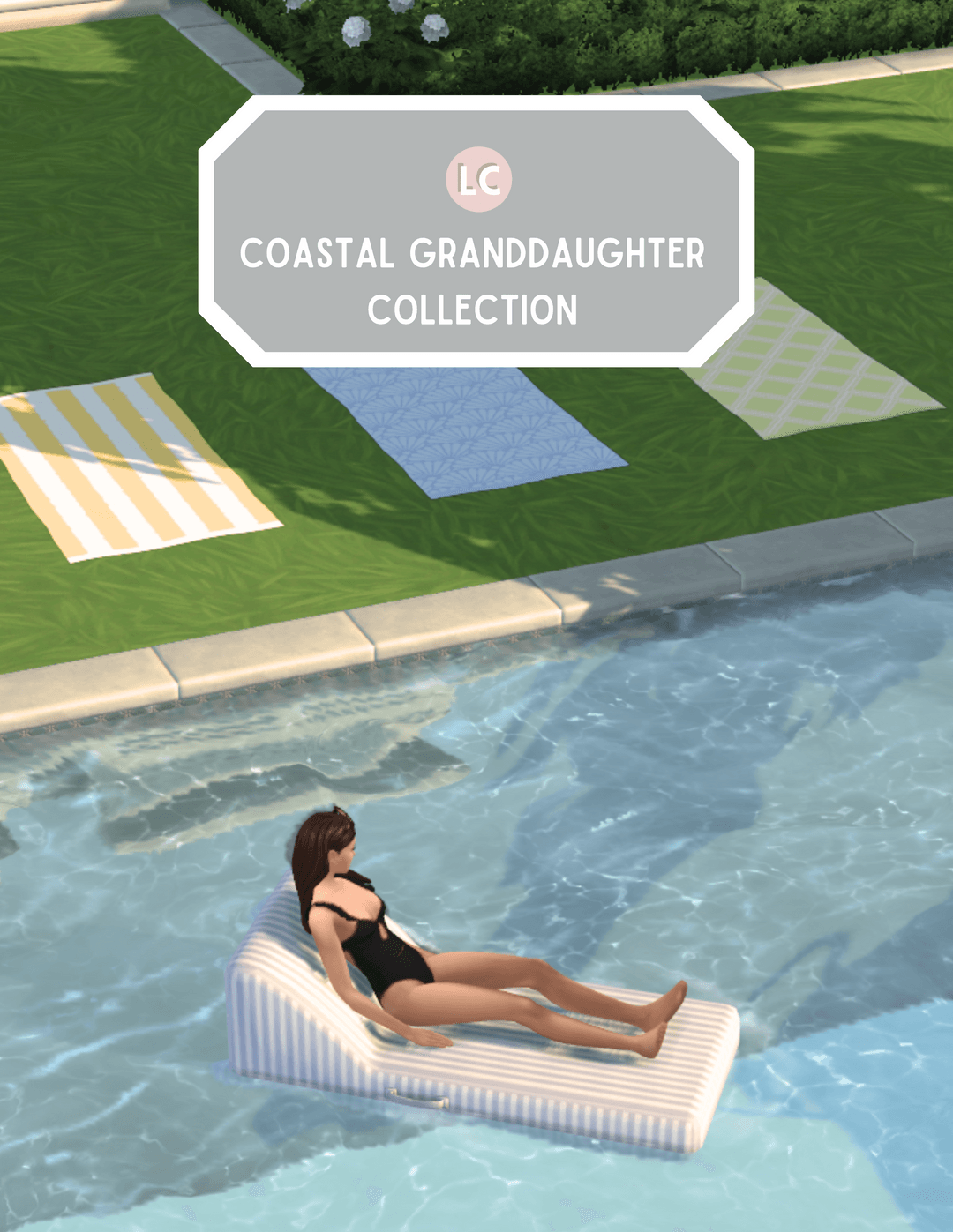 Сет мебели и декора Coastal Granddaughter